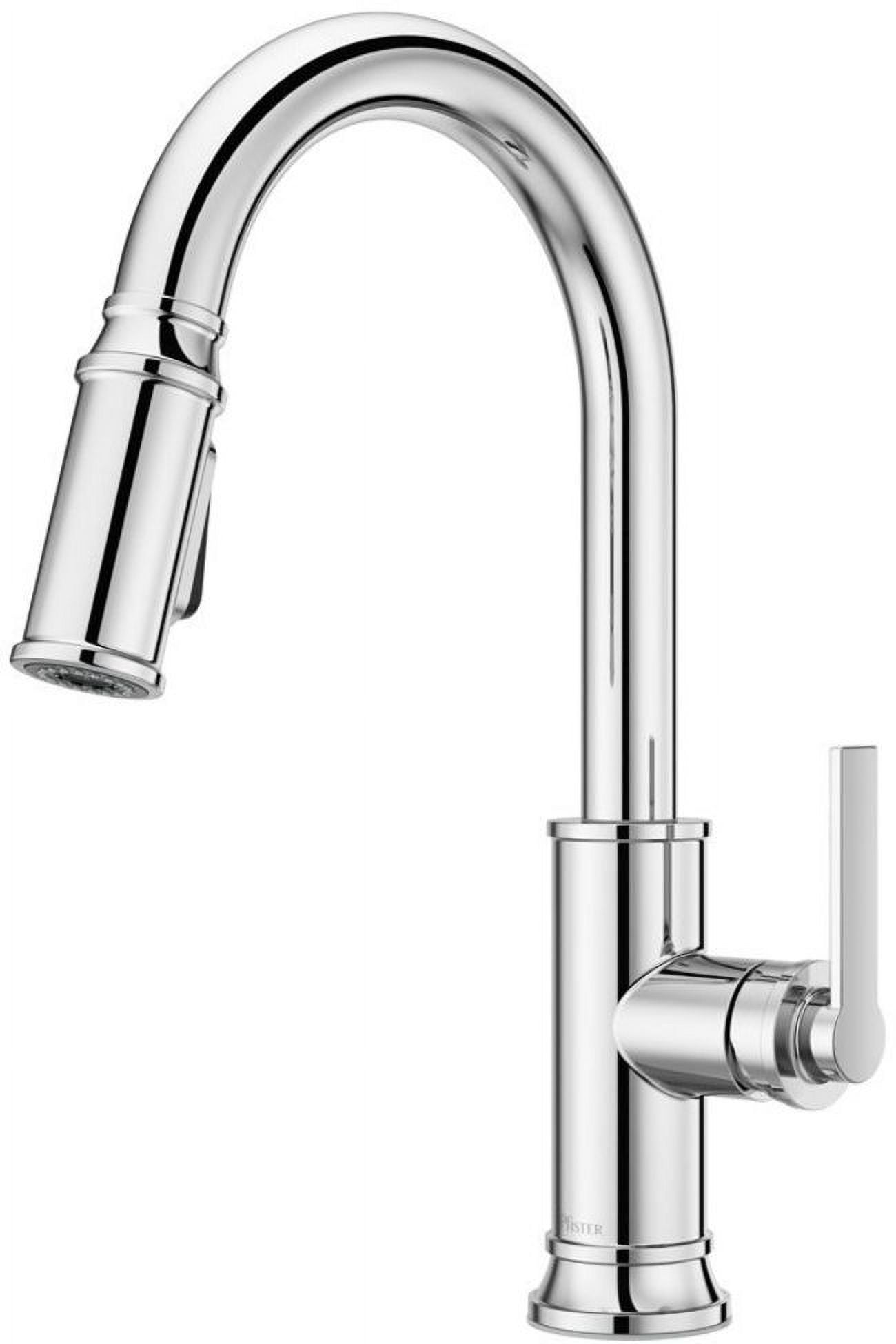 Pfister GT529-COLC Colfax 1.8 GPM Single Hole Pull Down Kitchen Faucet ...