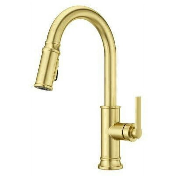 Pfister Gt529-Col Colfax 1.8 GPM Single Hole Pull Down Kitchen Faucet - Gold