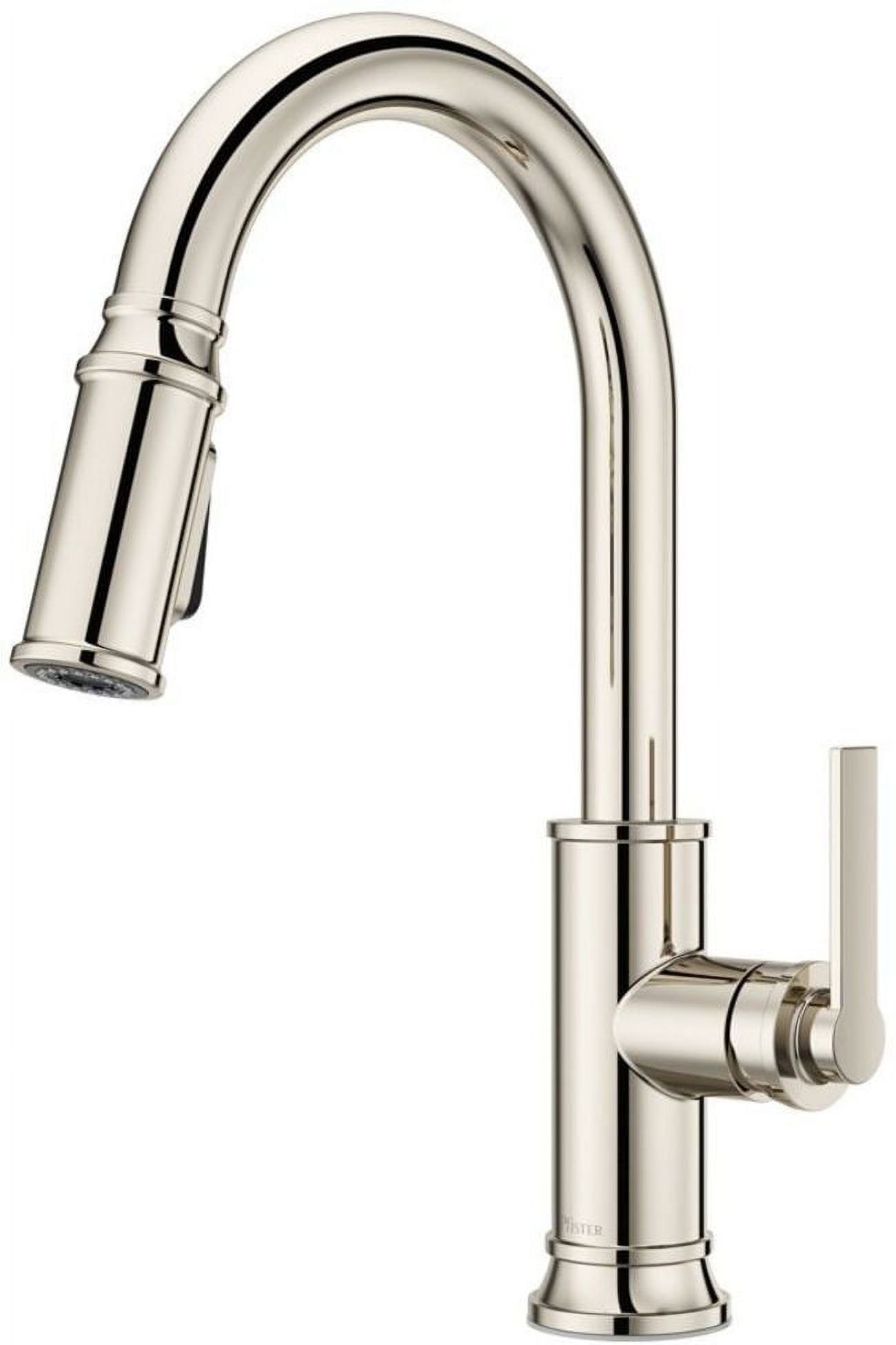 Pfister GT529-COLD Colfax 1.8 GPM Single Hole Pull Down Kitchen Faucet - Nickel