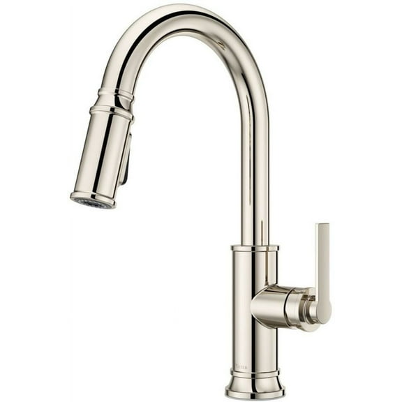 Pfister Gt529-Col Colfax 1.8 GPM Single Hole Pull Down Kitchen Faucet - Nickel