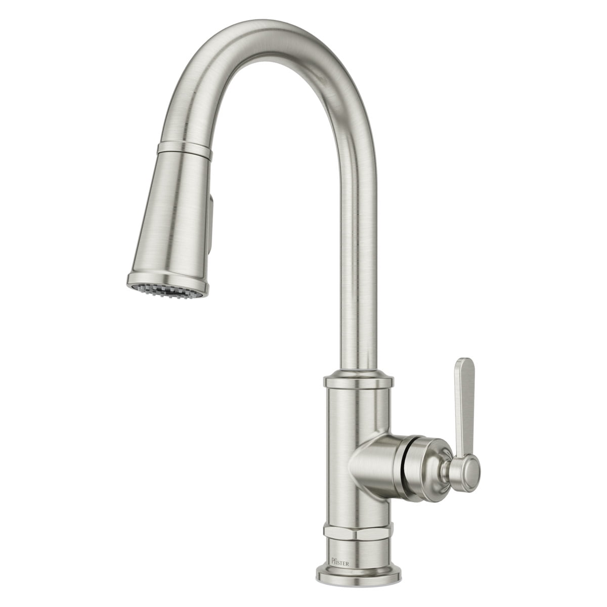 Stainless Steel Single Handle Pull Down Kitchen Faucet with Spray