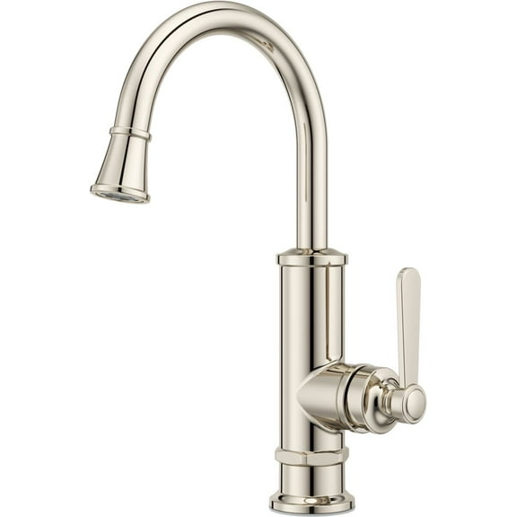 Pfister Gt72-Td Port Haven 1.8 GPM Single Hole Bar Faucet - Nickel