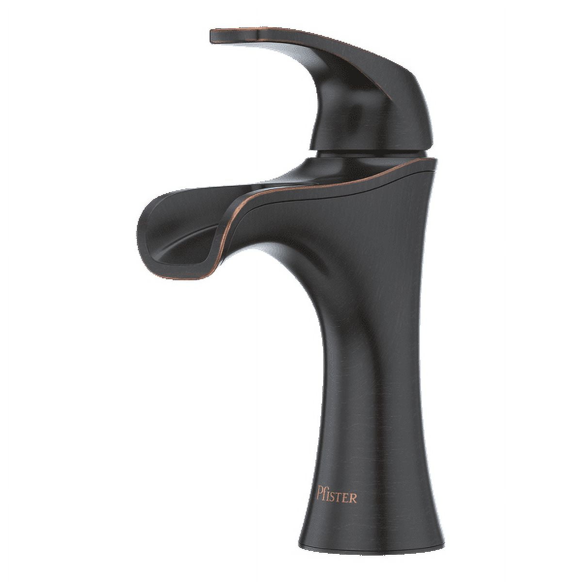 Elegant Tuscan Bronze Single-Hole Bathroom Faucet with Push & Seal Drain
