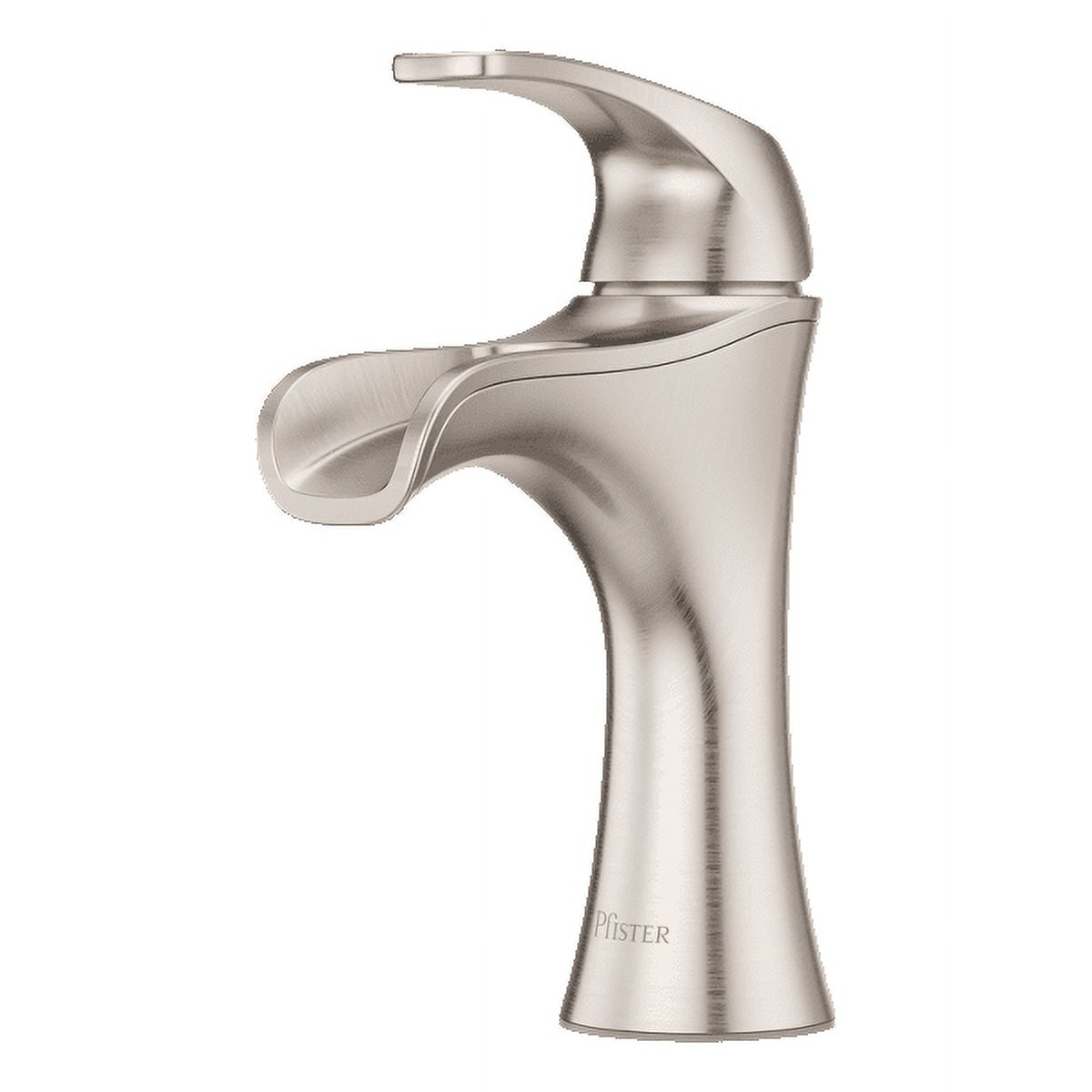 Jaida Elegance Brushed Nickel Single-Control Bathroom Faucet