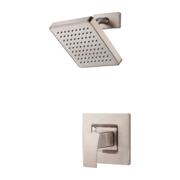 Pfister Kenzo 1-Handle Shower Only Trim Kit in Brushed Nickel