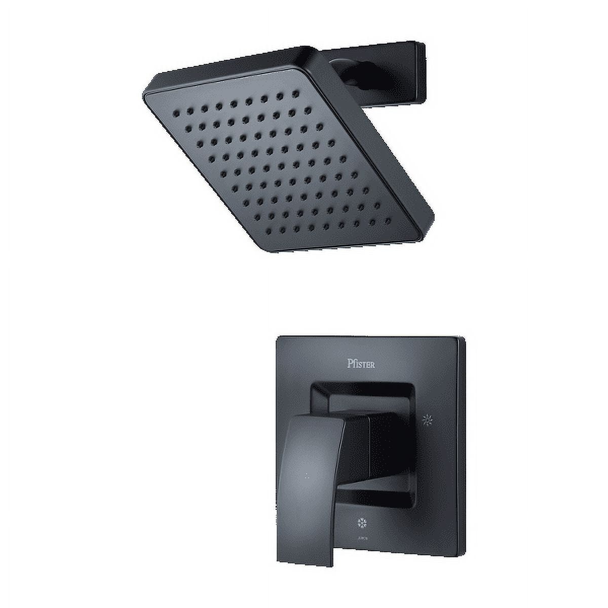Pfister Kenzo 1-Handle Shower Only Trim Matte Black