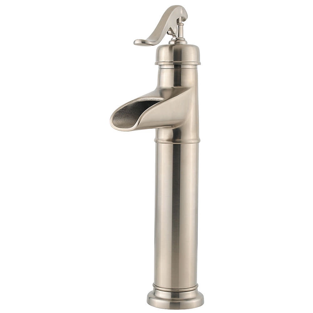 Pfister LF-040-YP0K Ashfield Single Control Vessel Bathroom Faucet in Brushed Nickel