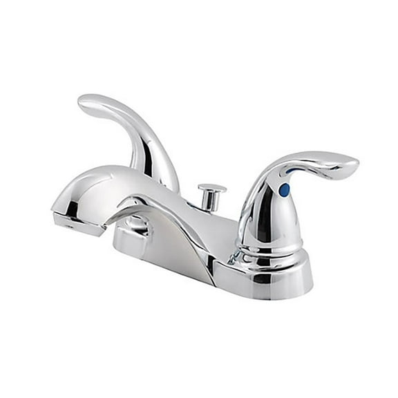 Pfister LG143-5100 Pfirst 2-Handle 4" Centerset Bathroom Faucet, Polished Chrome