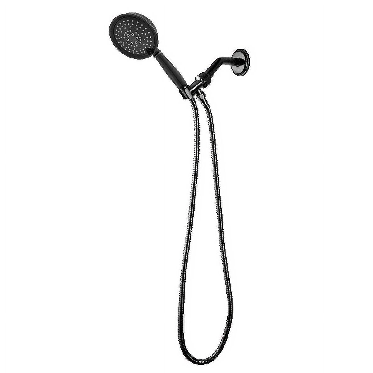 Tuscan Bronze Handheld Wall Mounted Shower Head with Pulse and Rain Settings