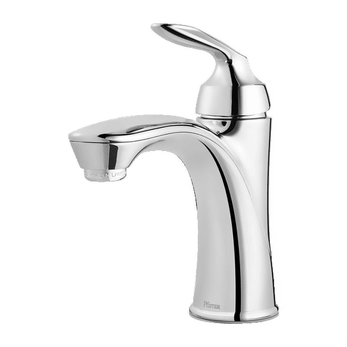 Avalon Polished Chrome Single Hole Bathroom Faucet