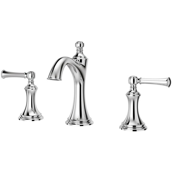 Pfister LG49-TB0C Tisbury 8" Widespread Bathroom Faucet, Polished Chrome