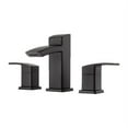 thumbnail image 1 of Pfister LG49DF2B Kenzo 2-Handle 8" Widespread Bathroom Faucet in Matte Black, 1 of 2