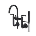 thumbnail image 1 of Pfister LG6-3TBY Tisbury Wall Mount Tub Filler with Hand Shower, Tuscan Bronze, 1 of 7
