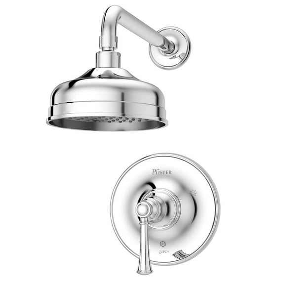 Pfister LG89-7TBC Tisbury 1-Handle Shower Only Trim in Polished Chrome