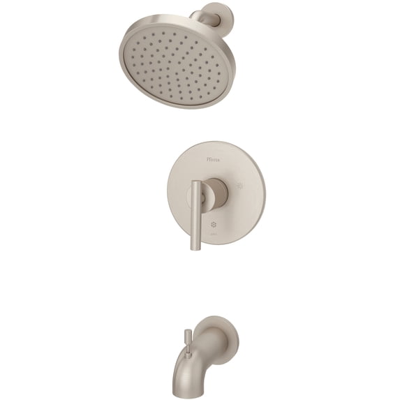 Pfister LG898NCK Contempra 1-Handle Tub & Shower Trim in Brushed Nickel
