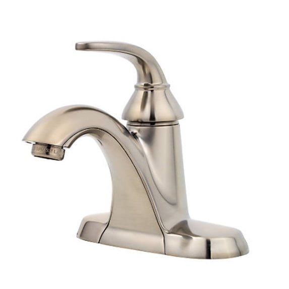 Pfister LF042PDKK Pasadena Single Control 4 Inch Centerset Bathroom Faucet in Brushed Nickel