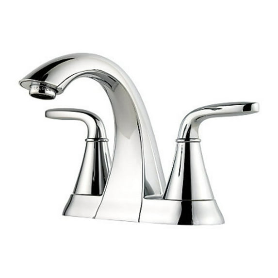 Pfister Pasadena 4 in. Centerset 2-Handle Bathroom Faucet in Polished Chrome