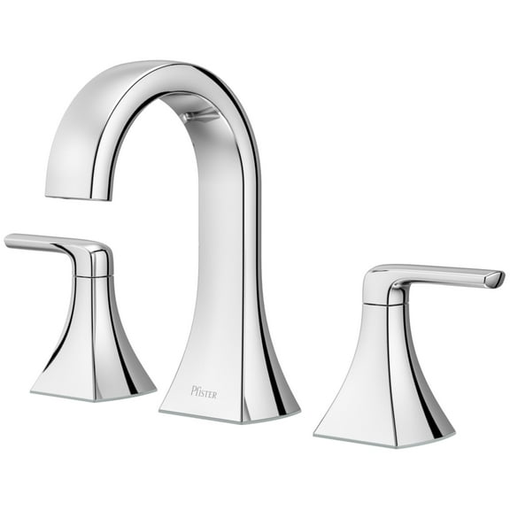Pfister Lf-049-Bie Bruxie 1.2 GPM Widespread Bathroom Faucet - Chrome