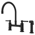 thumbnail image 1 of Pfister Lg31-Td Port Haven 1.8 GPM Widespread Bridge Kitchen Faucet - Spot Defense Matte, 1 of 7
