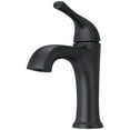 thumbnail image 1 of Pfister Lg42-Mca0 Mcallen 1.2 GPM Single Hole Bathroom Faucet - Black, 1 of 7