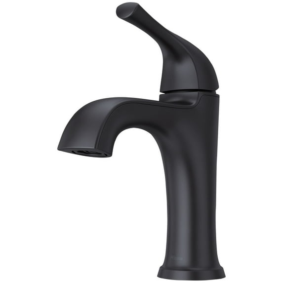 Pfister Lg42-Mca0 Mcallen 1.2 GPM Single Hole Bathroom Faucet - Black