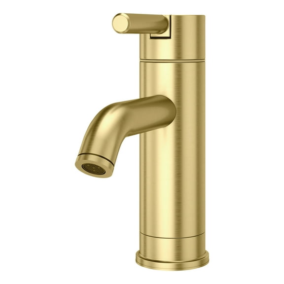 Pfister Lg42-Np0 Contempra 1.2 GPM Single Hole Bathroom Faucet - Gold