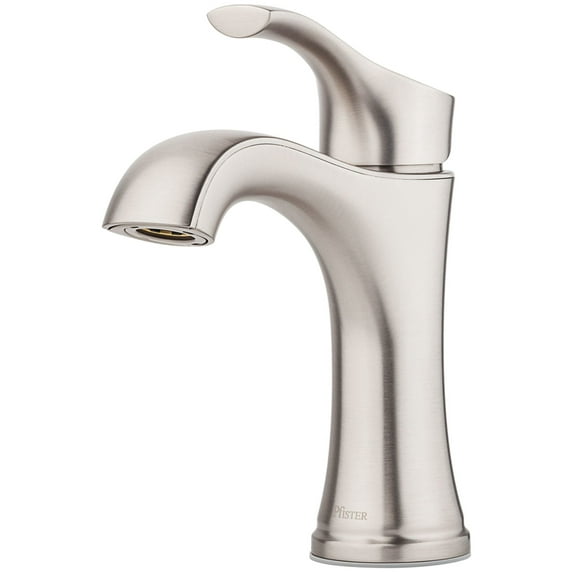 Pfister Lg42-Wd0 Woodbury 1.2 GPM Single Hole Bathroom Faucet - Nickel