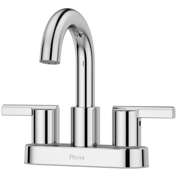 Pfister Lg48-Bi0 Brislin 1.2 GPM Centerset Bathroom Faucet - Chrome