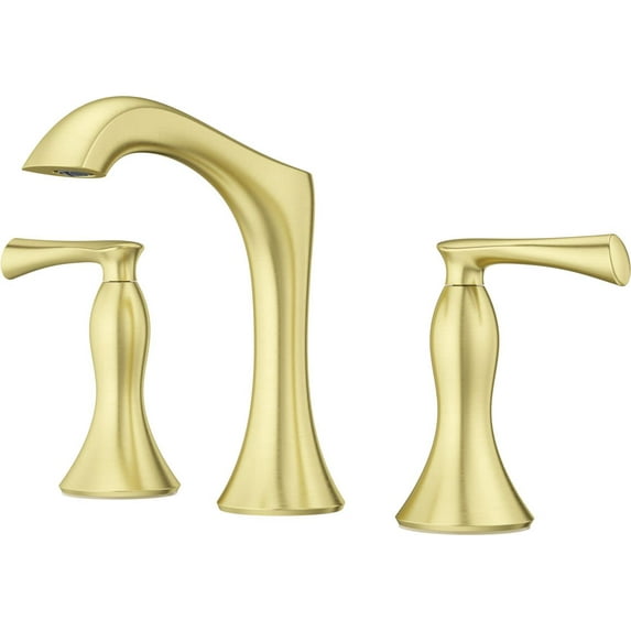 Pfister Lg49-Rh3 Rhen 1.2 GPM Widespread Bathroom Faucet - Gold
