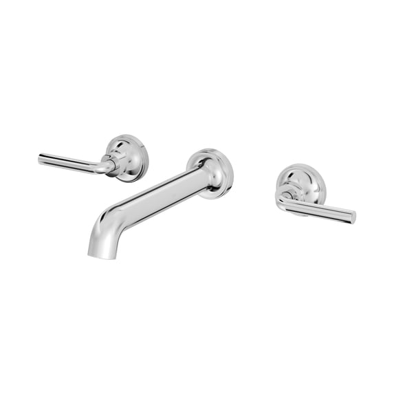 Pfister LG49-TNT2C Tenet 1.2 GPM Wall Mounted Widespread Bathroom Faucet - Chrome
