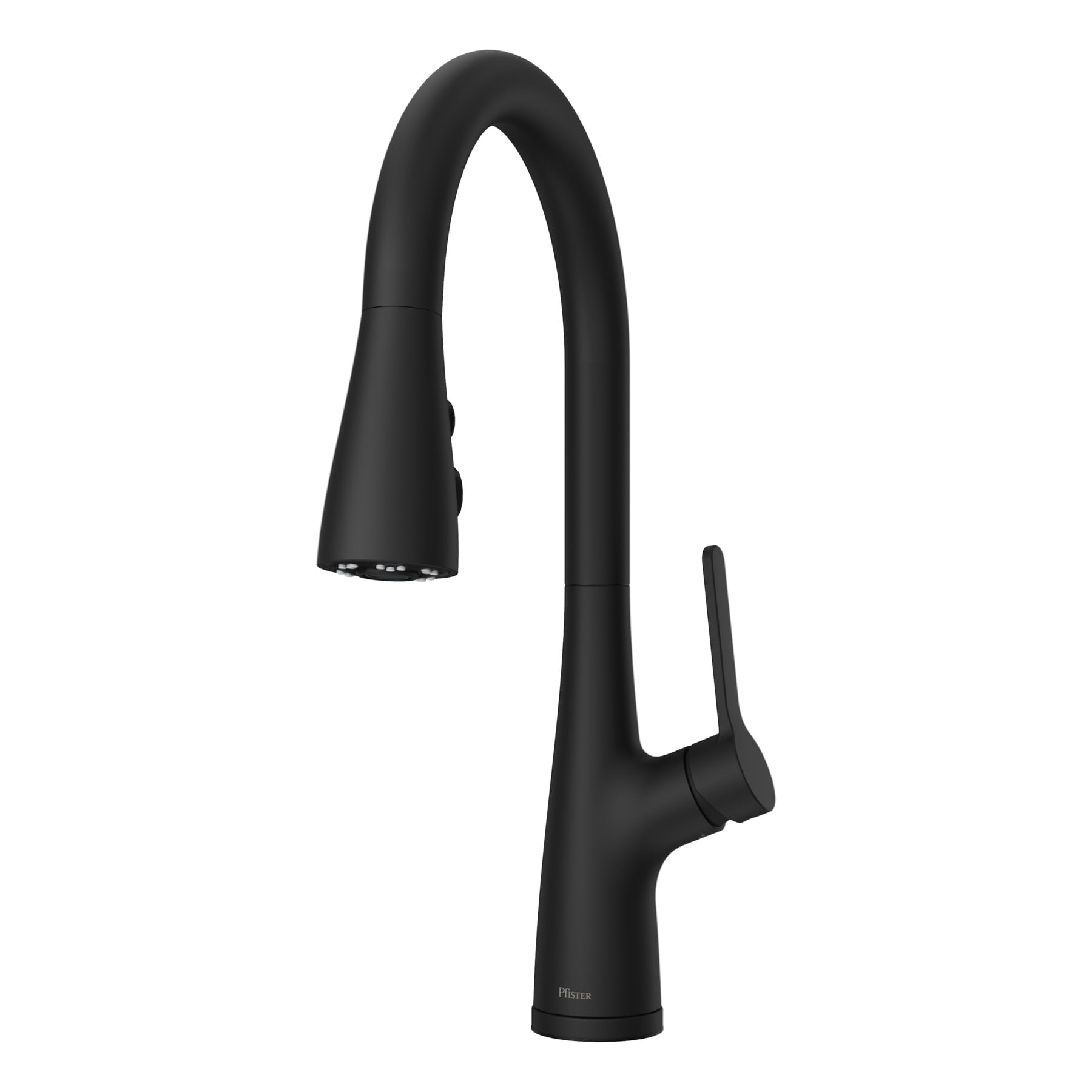 Neera 16.5" Matte Black Stainless Steel Pull-Out Kitchen Faucet