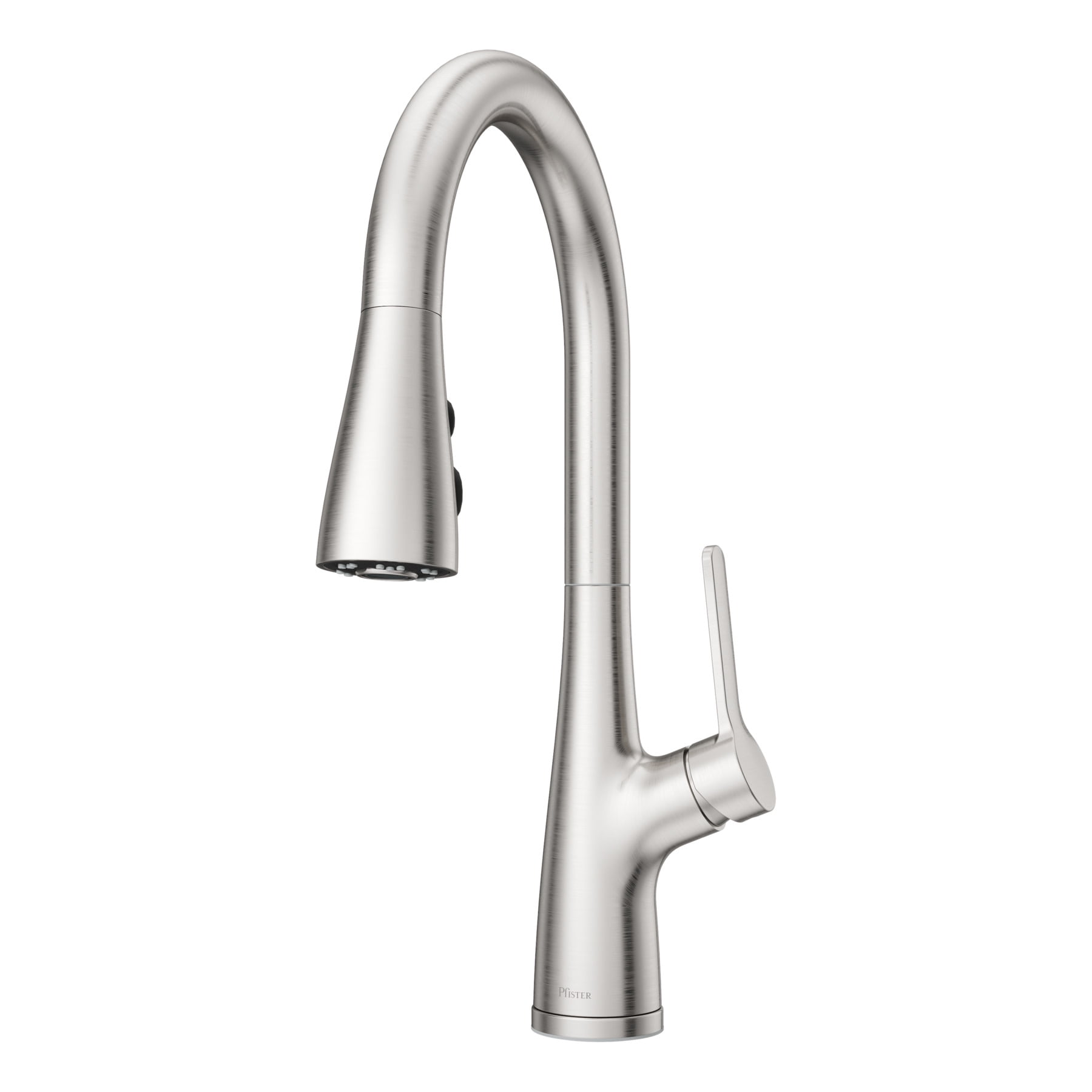 Neera Stainless Steel Pull Down Single Handle Kitchen Faucet