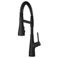thumbnail image 1 of Pfister Lg529-Nec Neera 1.8 GPM Single Hole Pre-Rinse Pull Down Kitchen Faucet - Black, 1 of 5