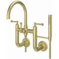thumbnail image 1 of Pfister LG6-3TBBG Tisbury Wall Mounted Tub Filler - Gold, 1 of 7