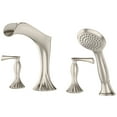 thumbnail image 1 of Pfister Lg64rh Rhen Deck Mounted Roman Tub Filler - Nickel, 1 of 6