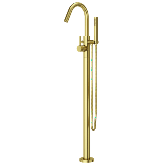 Pfister Modern Free Standing Tub Faucet in Brushed Gold