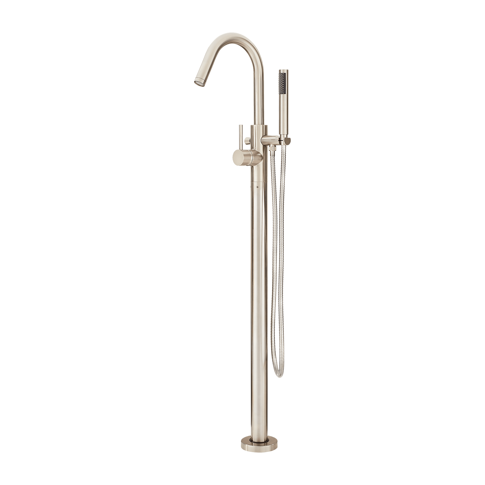 Pfister Modern Freestanding Roman Tub Trim Kit w/Handshower in Brushed Nickel Faucet