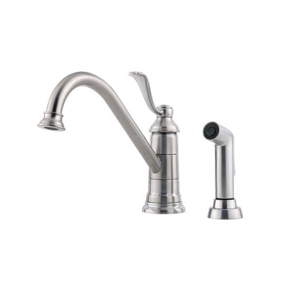 Pfister Parisa Kitchen Faucet with Sidespray, Available in Various Colors