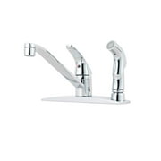 Pfister Pfirst Series 1-Handle Kitchen Faucet with Side Spray in Polished Chrome