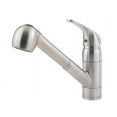 thumbnail image 1 of Pfister Pfirst Series 1-Handle Pull-Out Kitchen Faucet in Stainless Steel, 1 of 5