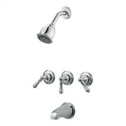 Pfister Pfirst Series 3-Handle Tub & Shower Multi-Fuction Showerhead and Tub Spout