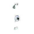 thumbnail image 1 of Pfister Pfirst Series Polished Chrome Multicolor One-Handle Tub/Shower Faucet, 1 of 2