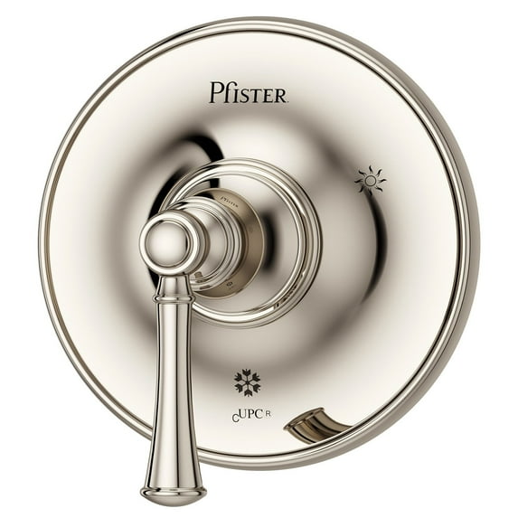Pfister R89-1TBD Tisbury 1-Handle Tub & Shower Valve Only Trim, Polished Nickel