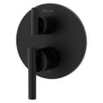 thumbnail image 1 of Pfister R89-SNC Matte Black Manual 2-Handles Shower Valve Trim, 1 of 1