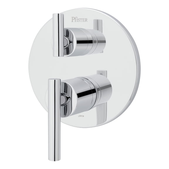 Pfister R89-Snc Contempra Pressure Balanced Valve Trim Only - Chrome