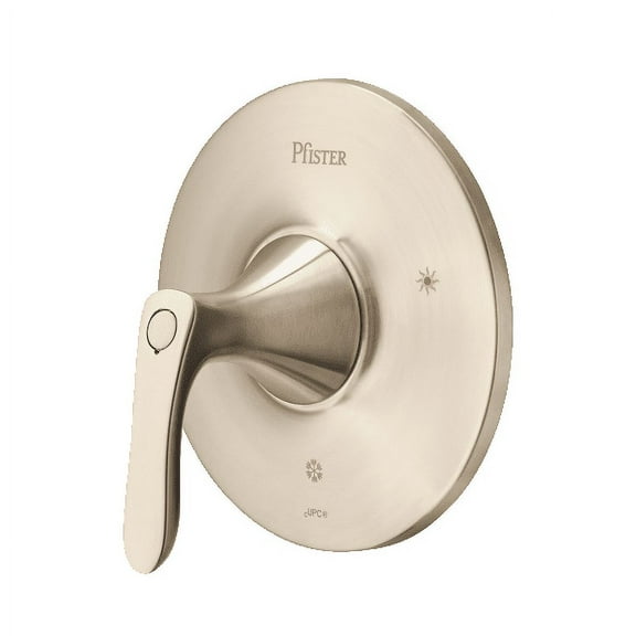 Pfister R891WRK Weller 1-Handle Tub & Shower Valve Only Trim in Brushed Nickel