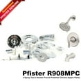 thumbnail image 1 of Pfister R908MPC Silver Tub Faucet, 1 of 15