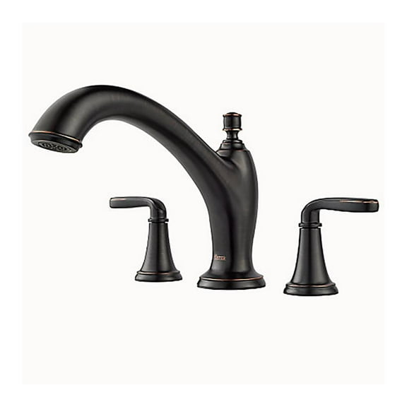 Pfister RT6-5MGY Northcott 2-Handle Roman Tub Trim in Tuscan Bronze