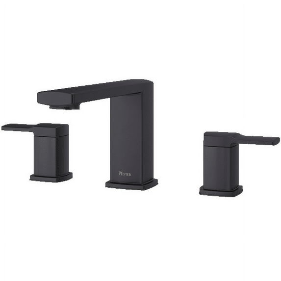 Pfister RT65DAB Deckard 2-Handle Roman Tub Trim in Matte Black