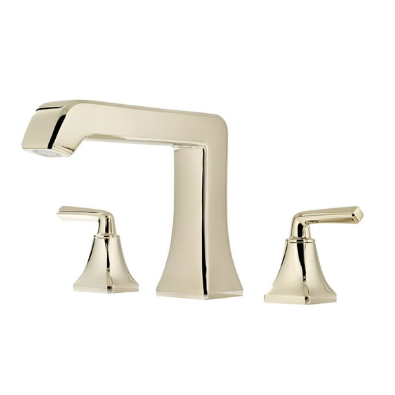 Pfister Rt6-5Fe Park Avenue Deck Mounted Roman Tub Filler Double Handle - Nickel